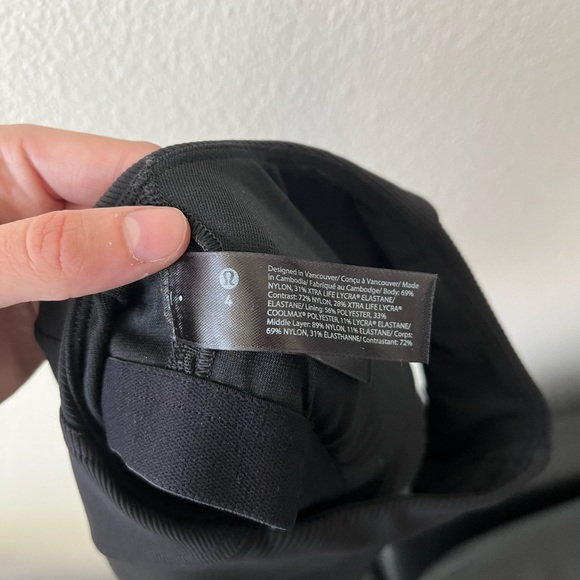 Lululemon Ribbed Asymmetrical Yoga Tank Top - Picture 5 of 8